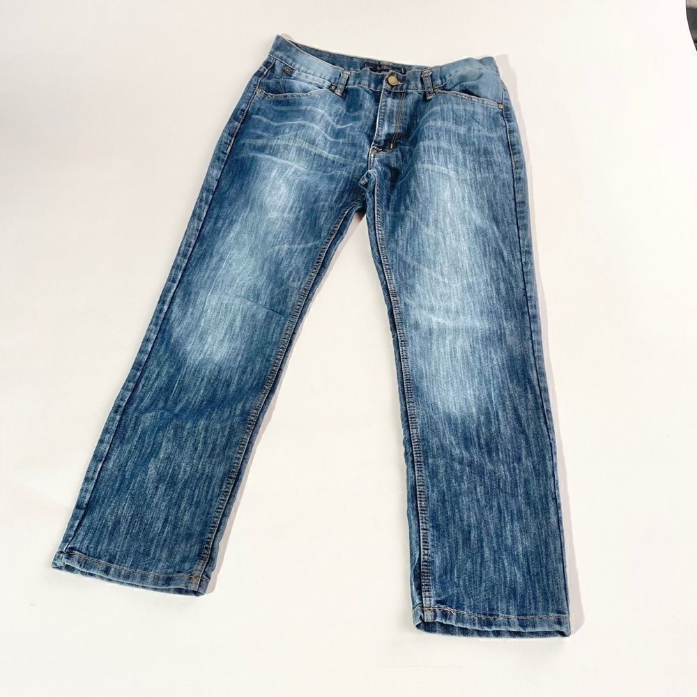 Paper denim & cloth straight leg jean
